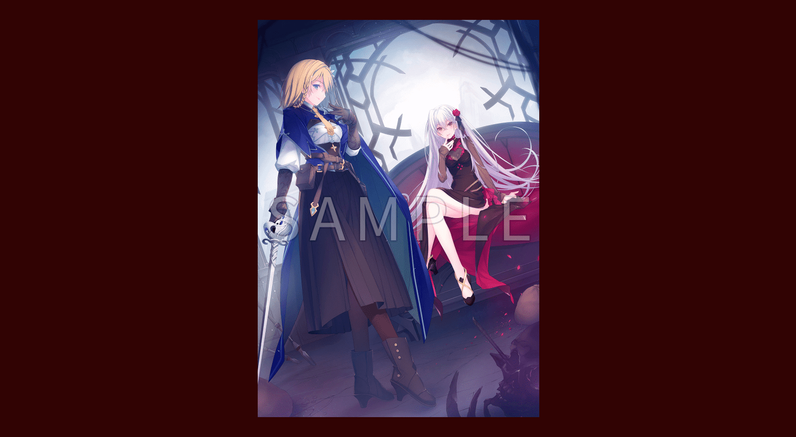 描き下ろし布ポスター（illust：るろお）